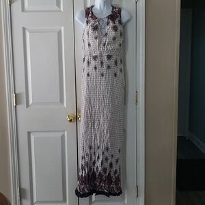 Forever 21 Contemporary boho   sleeveless maxi summer dress Sz M